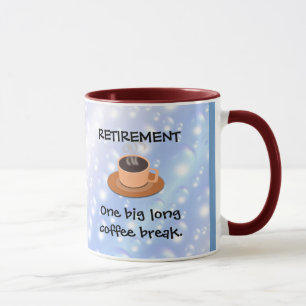 PENSION: En stor lång kaffebrytning Mugg