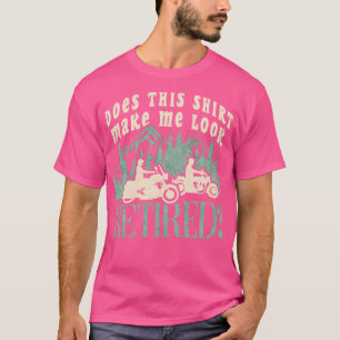 Pension får mig att se trött Biker M T Shirt