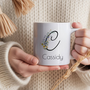 Pension Feminint gåva arbetsgivare monogram Jumbo Mugg