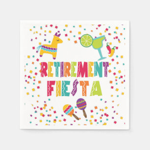 Pension Fiesta Papper Napkins - White Pappersservett