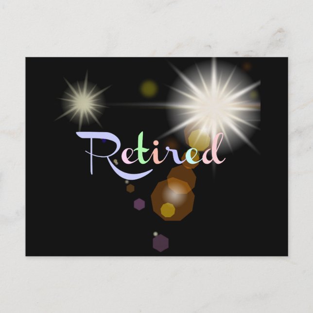 Pension Firande Inbjudan Vykort (Framsida)