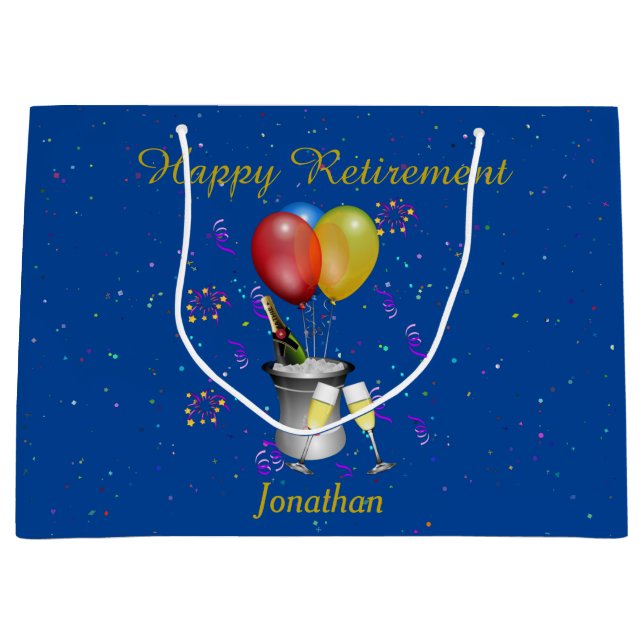 Pension Firande mousserande Vin Blue (Framsidan)