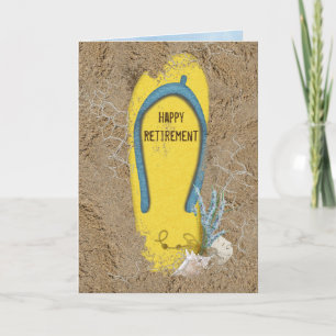Pension flip flop in sand kort