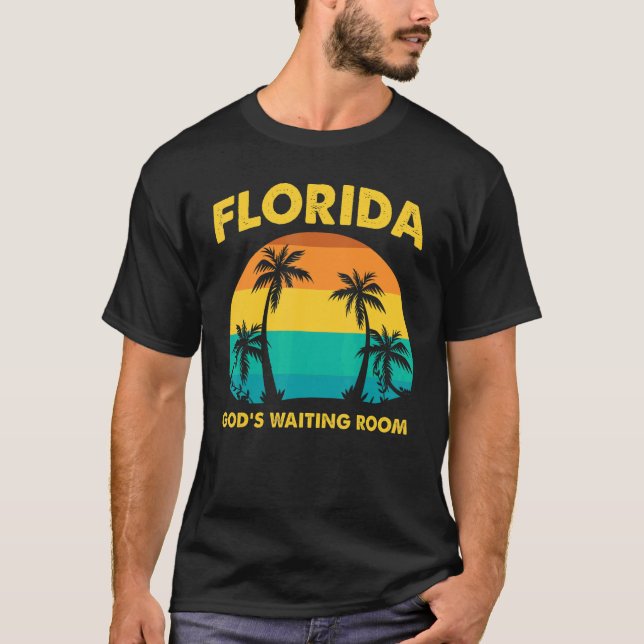 Pension Florida God väntar på rum Gamk Folks Ho T Shirt (Framsida)