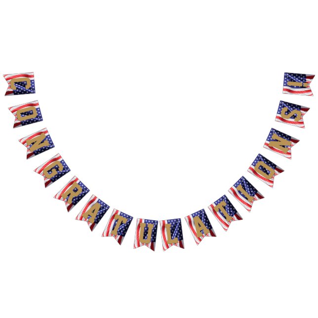 Pension för amerikanska flaggangrattismilitär vimplar (Alla)