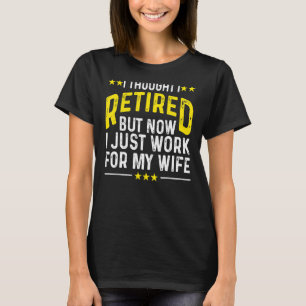 Pension för pensionerade Manar Make-Pappa-regioner T Shirt