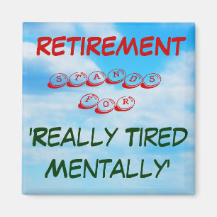 Pension Fridge Magnet