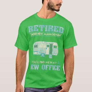 Pension Funny Camping RV Caravan Gift Retiree N T Shirt