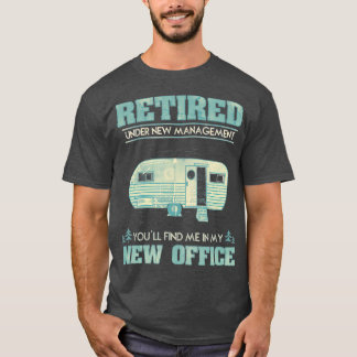 Pension Funny Camping RV Caravan Gift Retiree T Shirt