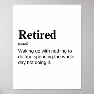 Pension Funny Definition Poster
