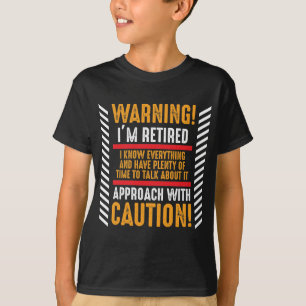 Pension Gag som säger att pensionären är pensio T Shirt