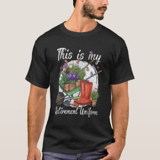 Pension Gardener Redragen Plant Älskare T Shirt