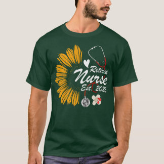 Pension-gåva för sjuksköterska 2023 t shirt
