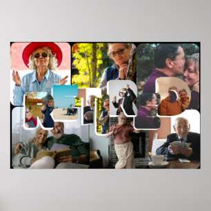 Pension-gåva, roligtens pensionerade väggfototidsl poster