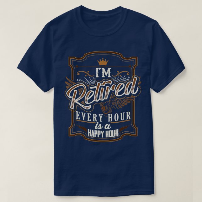 Pension ger för manar fin, jag är trött. t shirt (Design framsida)