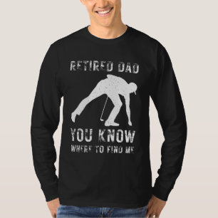Pension Gift Ersatt fartyg Golf T Shirt