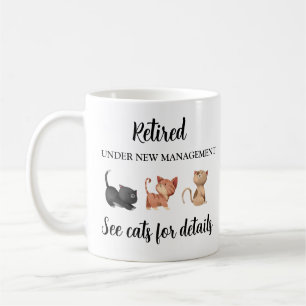 Pension Gift for Cat Lover, Pension Mugg