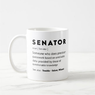 Pension Gift-idéer för lagstiftaren Lawmaker Kaffemugg