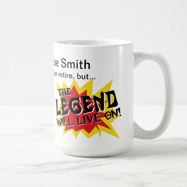 Pension Gift Legend kommer att bo på Kaffemugg (Höger)
