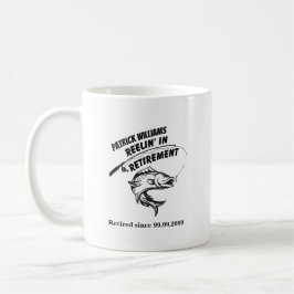 Pension Gift Reeling i Pension Fishing Rod Kaffemugg