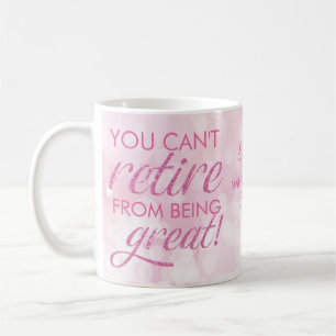Pension Glamous Rosa Retire Underbar Kaffemugg