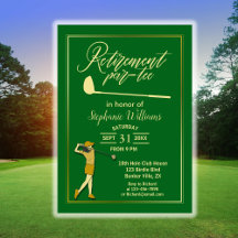 Pension Golf Party Classic Grönt Golden