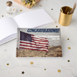 Pension Grattis Rustic American Flagga Gästböcker