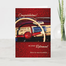 Pension Grattisar Classic Car Deep Red Kort