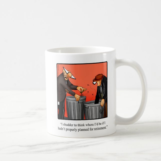 Pension Humor Mugg Gift (Höger)