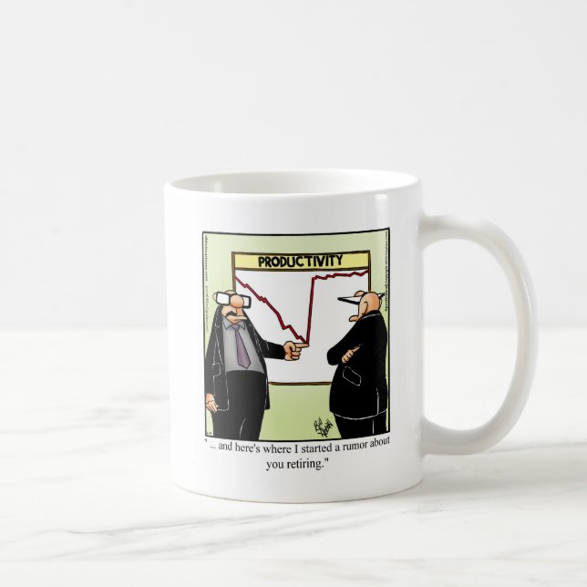 Pension Humor Mugg Gift (Höger)