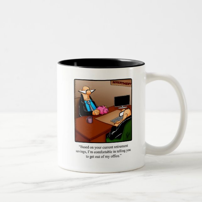 Pension Humor Mugg Gift (Höger)