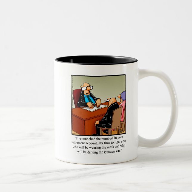 Pension Humor Mugg Gift (Höger)