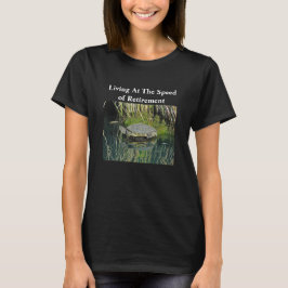 Pension Humor Sjö Turtle Photo Nature Wildlife T Shirt