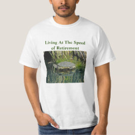 Pension Humor Sjö Turtle Photo Nature Wildlife T Shirt