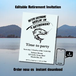pension i fiskeledningen vid pension inbjudningar