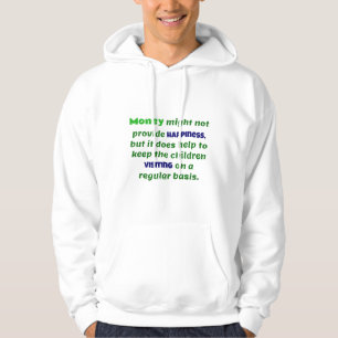 Pension Joke Money Behållor de barn som besöker Hoodie