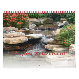 Pension Kalender 2016 Garden Waterfall Cascade