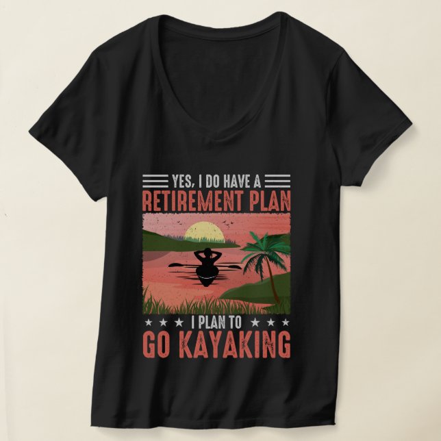 Pension Kayakplanen T Shirt (Laydown)