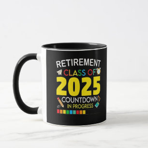 Pension-klass 2025 Countdown in Processaa Mugg