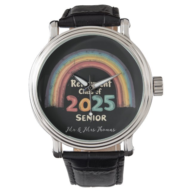 Pension-klass 2025: Senaste milstolpe Armbandsur (Framsida)