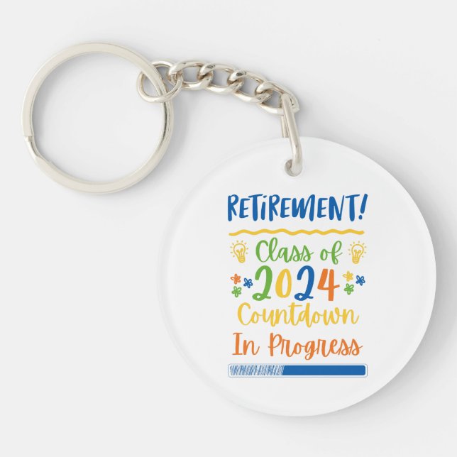 Pension-klass av pågående nedräkning 2024 (Framsidan)