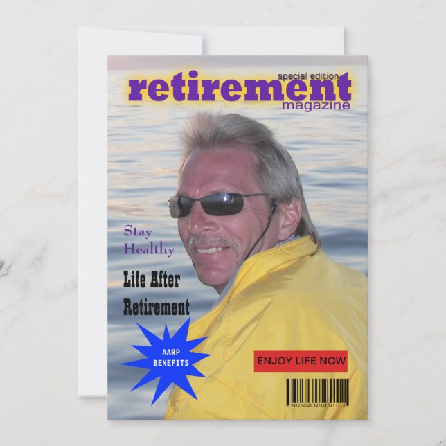Pension Magasinomslag Inbjudningar (Framsida)