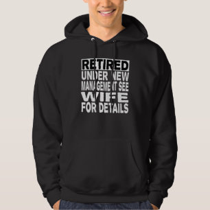Pension Manar Pappa Retiring Party Humor Hoodie