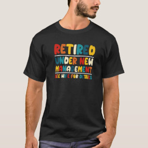 Pension Manar Pappa Retiring Party Humor T Shirt