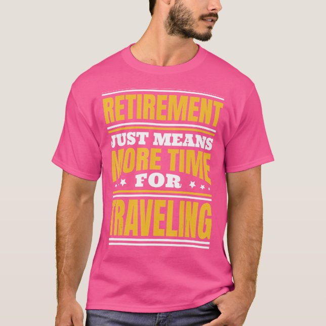 Pension mer restid t shirt (Framsida)