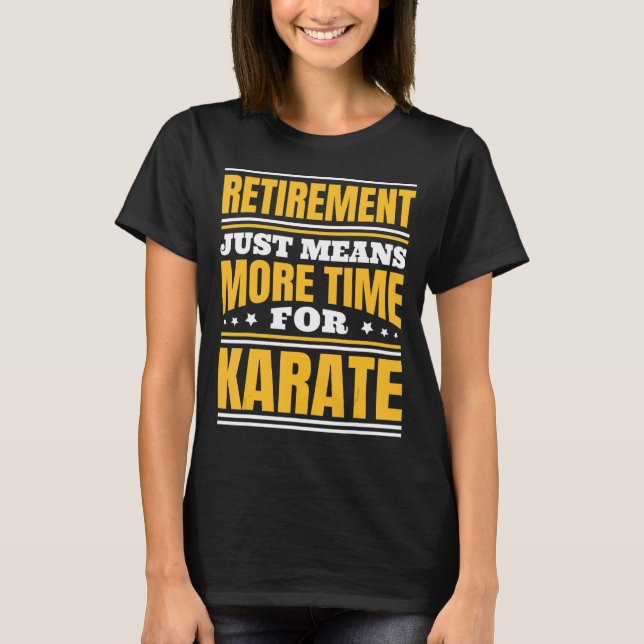 Pension mer tid för Karat T Shirt (Framsida)
