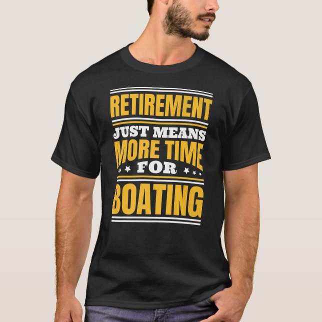 Pension mer tid för start t shirt (Framsida)