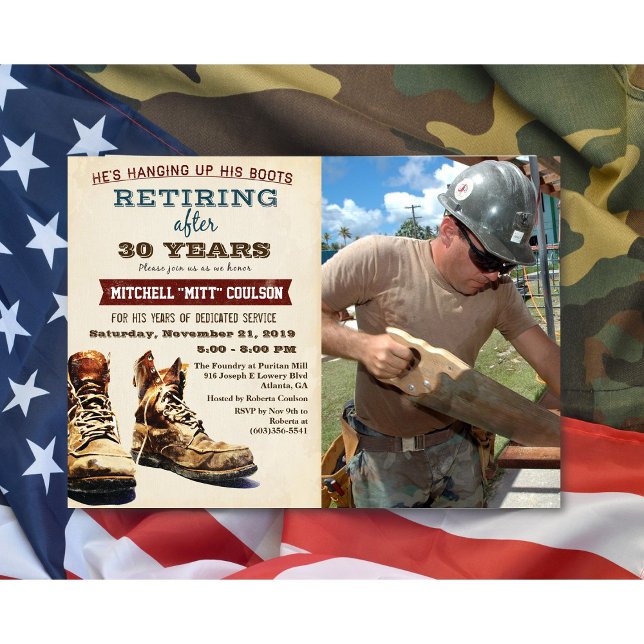 Pension Militär Bygg Inbjudan (Skapare uppladdad)