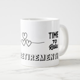 Pension Mugg, dags att slappna av i Gift Jumbo Mugg
