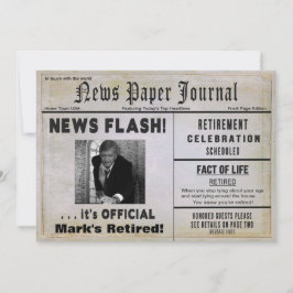 PENSION NEWS FLASH INBJUDAN-PHOTO & NAMN INSERT INBJUDNINGAR